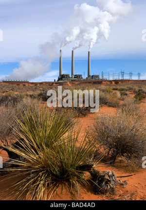 Navajo Generating Station in der Nähe von Page, Arizona, USA Stockfoto