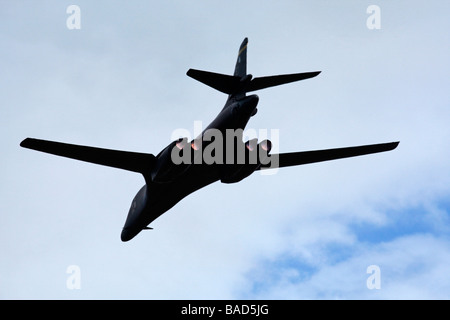 B-1 b Lancer Bomber während des Fluges Stockfoto