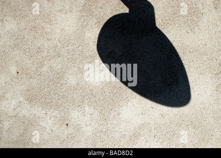 LAMPE SCHATTEN Stockfoto