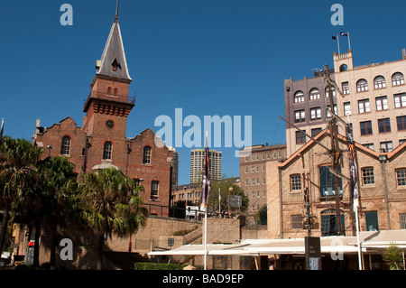 Historische Gebäude The Rocks Sydney NSW Australia Stockfoto