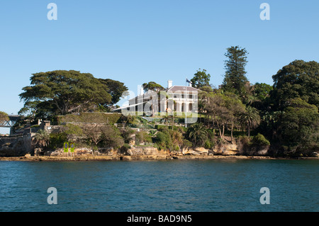 Kirribilli House Premierminister s Residenz Sydney NSW Australia Stockfoto