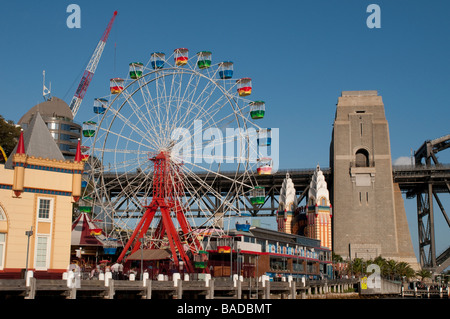 Luna Park Milsons Point Sydney New South Wales Australien Stockfoto