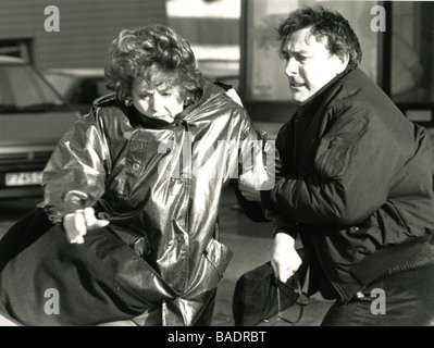 CORONATION STREET UK Granada TV mit Mark Eden und Barbara Knox - siehe Beschreibung unten für details Stockfoto