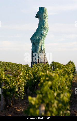 Frankreich, Gironde, Martillac, Bordeaux und Des Graves Weingärten, die Monumentalskulptur von Jim Dine zeigt die Venus von Milo ( Stockfoto