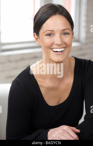 Porträt der Frau Stockfoto