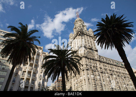 Unabhängigkeit-Plaza, Montevideo, Uruguay Stockfoto