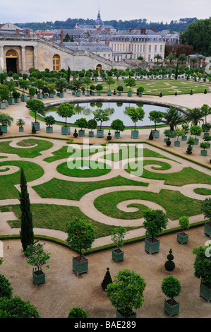 Orangerie, Gärten von Versailles, Versailles, Ile de France, Frankreich Stockfoto