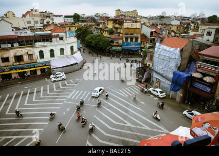 Straßenszene, Hanoi, Vietnam Stockfoto