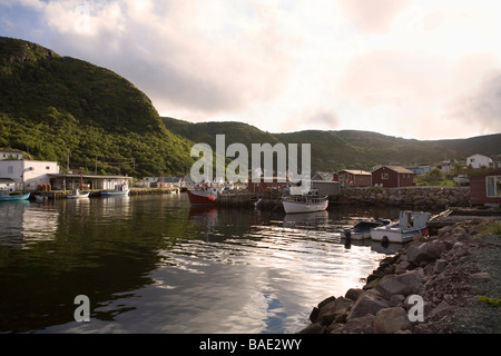 Kleiner Hafen, Neufundland, Kanada Stockfoto