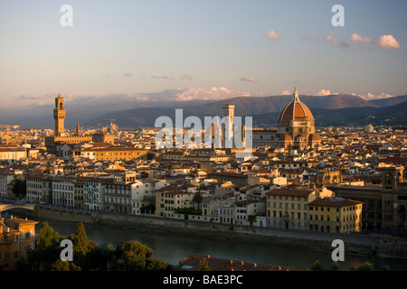 Dom. Palazzo Vecchio, Florenz, Toskana, Italien Stockfoto