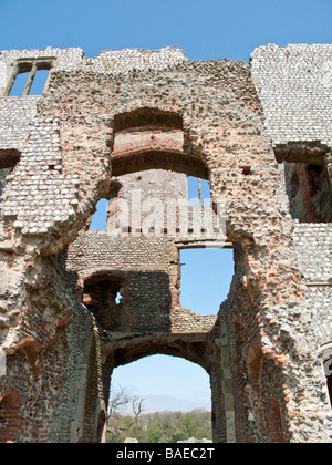 Baconsthorpe Castle Norfolk Stockfoto