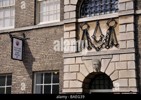 Geschichten von alten Ziel-Haus-Museum, Samstag Marktplatz, King's Lynn, Norfolk, England, Vereinigtes Königreich Stockfoto