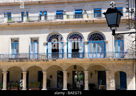 Das restaurierte Santa Isabel Hotel in der Altstadt von Havanna Stockfoto