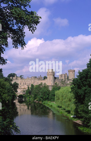 Warwick Castle, Warwick, Warwickshire. Stockfoto