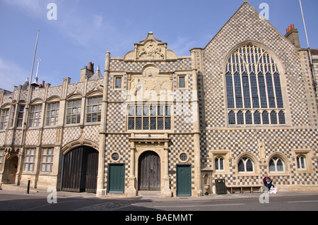 Das Rathaus und Trinity Guildhall, Markt Samstag Platz, King's Lynn, Norfolk, England, Vereinigtes Königreich Stockfoto