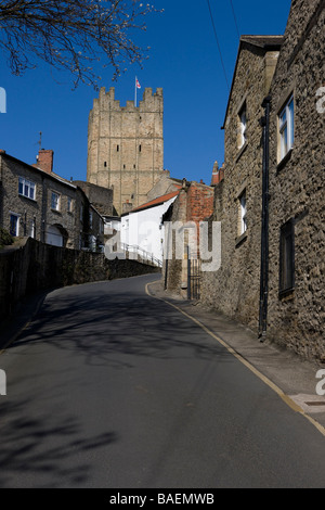 Die georgischen Markt Richmond North Yorkshire England Stockfoto