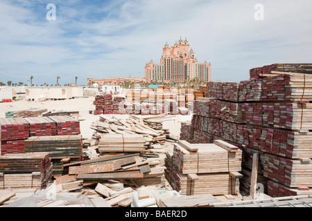 Das Atlantis auf der Palme ein hyper Luxushotel auf einer Fläche von Dubia, die vom Meer zurückgefordert wurde Stockfoto