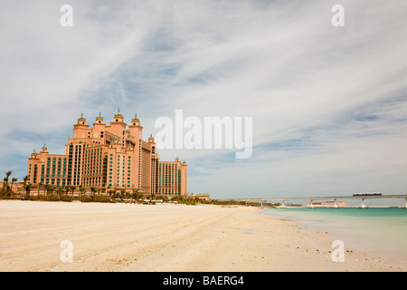 Das Atlantis auf der Palme ein hyper Luxushotel auf einer Fläche von Dubia, die vom Meer zurückgefordert wurde Stockfoto