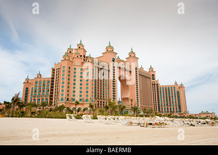 Das Atlantis auf der Palme ein hyper Luxushotel auf einer Fläche von Dubia, die vom Meer zurückgefordert wurde Stockfoto