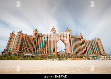 Das Atlantis auf der Palme ein hyper Luxushotel auf einer Fläche von Dubia, die vom Meer zurückgefordert wurde Stockfoto