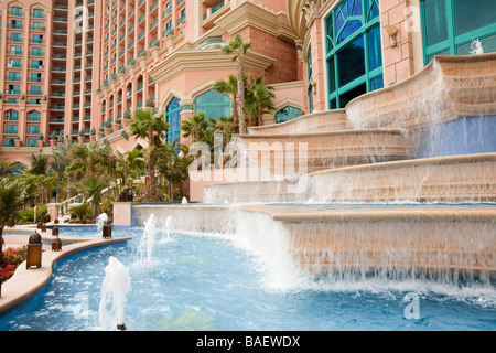 Das Atlantis auf der Palme ein hyper Luxushotel auf einer Fläche von Dubia, die vom Meer zurückgefordert wurde Stockfoto