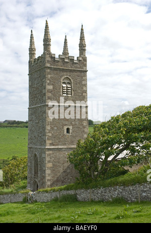 Kirche in Morwenstow an der North Cornwall Stockfoto