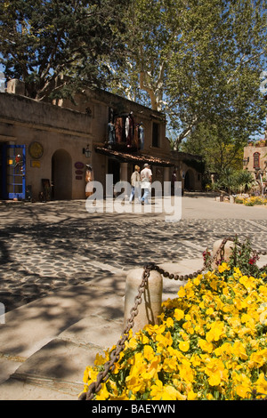 Tlaquepaque Kunsthandwerk Dorf - Sedona, Arizona Stockfoto