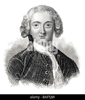 Claude Adrien Helvétius Stockfoto