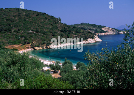 Griechenland, Ionische Inseln, Ithaka, Filiatro Beach Stockfoto