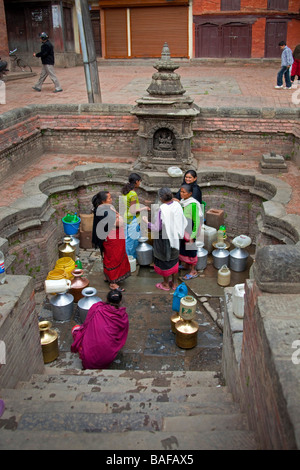 Straßenszene, Markt, Menschen in Kathmandu, Nepal Stockfoto