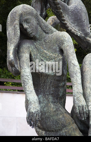 Kinder von Lir Sculpture Garden of Remembrance Dublin City County Dublin Irland Stockfoto