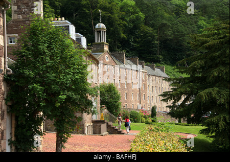 Neue Lanark Mill Schottland World Heritage Site zum UNESCO-Weltkulturerbe Stockfoto