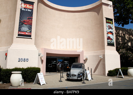 Eingang zu den Automobil Museum Balboa park San Diego Kalifornien usa Stockfoto