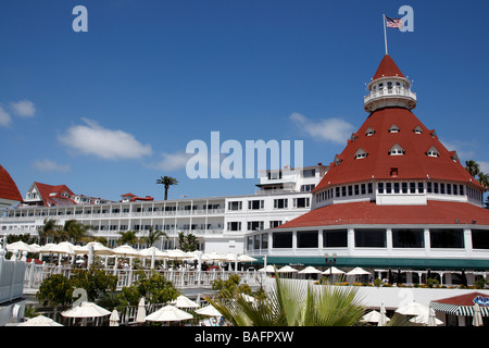 Hotel del Coronado im Jahre 1888 erbaut als national historic Landmark Coronado San Diego Kalifornien Usa Stockfoto