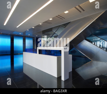 ADCB Hauptsitz, Abu Dhabi, Vereinigte Arabische Emirate, Gensler, Adcb Hauptquartier. Stockfoto