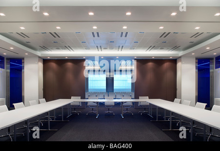 ADCB Hauptsitz, Abu Dhabi, Vereinigte Arabische Emirate, Gensler, Adcb Hauptquartier. Stockfoto