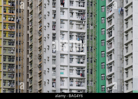 Beliebte Gehäuse Zustand in Hong Kong Stockfoto