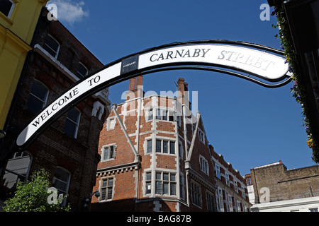 Carnaby Street London England Stockfoto