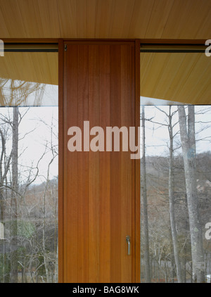 Karuizawa, Japan, Atelier Bow-Wow, Haus, Haus Kran Kran Innenansichten. Stockfoto