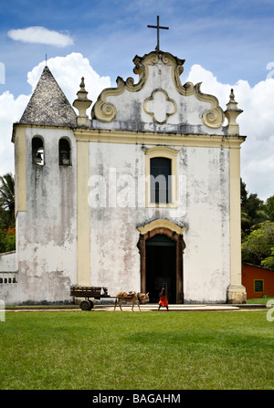 Kirche Nossa Senhora da Pena Porto Seguro Bahia Brasilien Südamerika Stockfoto