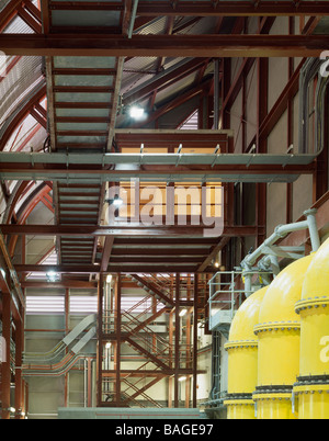 Abbey Mills Pumpstation, London, Vereinigtes Königreich, 1997 Stockfoto