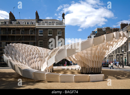 SWOOSH AA SOMMERPAVILLON 2008, ARCHITECTURAL ASSOCIATION, LONDON, VEREINIGTES KÖNIGREICH Stockfoto