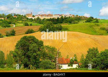 Frankreich, Ariege, Carla Bayle, Künstlerdorf Stockfoto