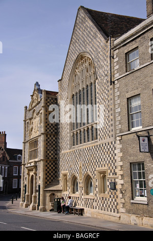 Das Rathaus und Trinity Guildhall, Markt Samstag Platz, King's Lynn, Norfolk, England, Vereinigtes Königreich Stockfoto