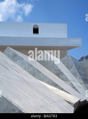 Aomori Kunstmuseum, Aomori, Japan, Jun Aoki, Aomori Museum der Kunst Außenansicht. Stockfoto