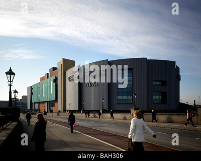 FRENCHGATE EINKAUFSZENTRUM, CAREY JONES ARCHITEKTEN, DONCASTER, GROßBRITANNIEN Stockfoto