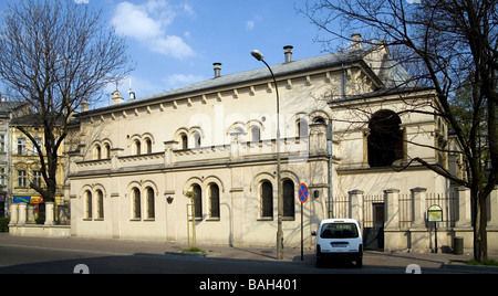 Die Tempel-Synagoge in Krakau Polen Stockfoto