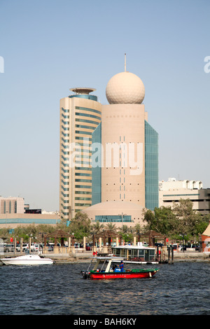 Etisalat Aufsatz 1 Gebäude Deira Dubai Creek Stockfoto