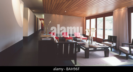 Bodegas Marques De Riscal, Elciego, Spanien, Frank Gehry, Bodegas Marques de riscal Ruheraum im Spa. Stockfoto