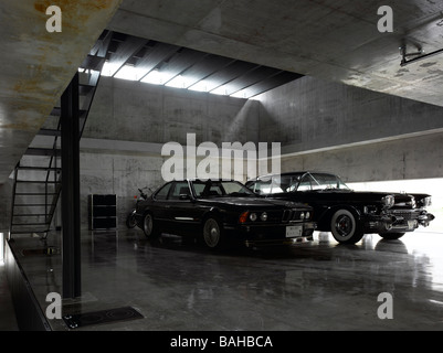 AUTO-SAMMLER-GARAGE, JUN IGARASHI ARCHITEKTEN, HOKKAIDO, JAPAN Stockfoto